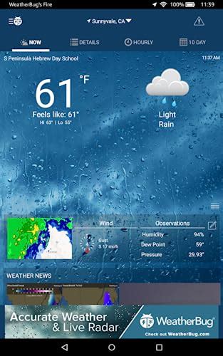 Our weather network delivers the fastest alerts and the best real-time forecasts (current, hourly and 10-day). . Lightning weatherbug
